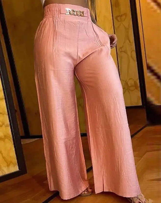 Calça Pantalona Elegância Total – Conforto e Estilo em Um Só Look!