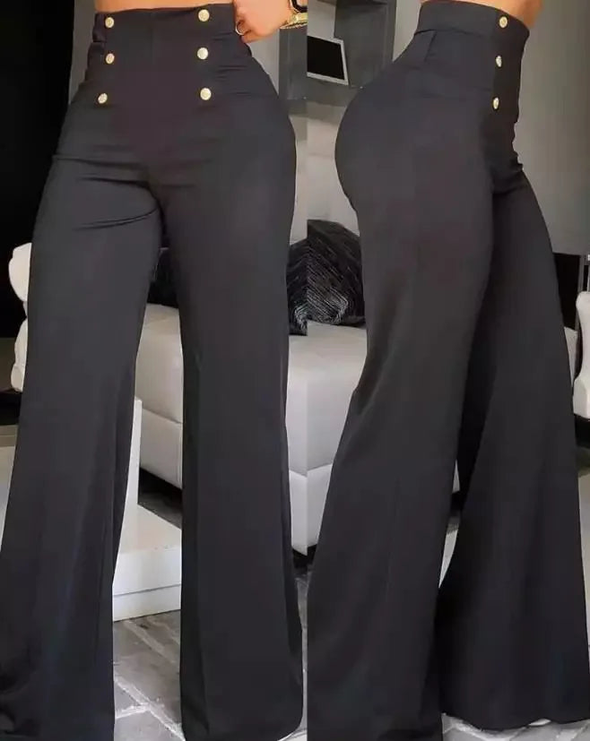 Calça Pantalona Elegância Total – Conforto e Estilo em Um Só Look!