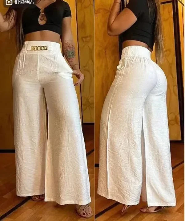 Calça Pantalona Elegância Total – Conforto e Estilo em Um Só Look!