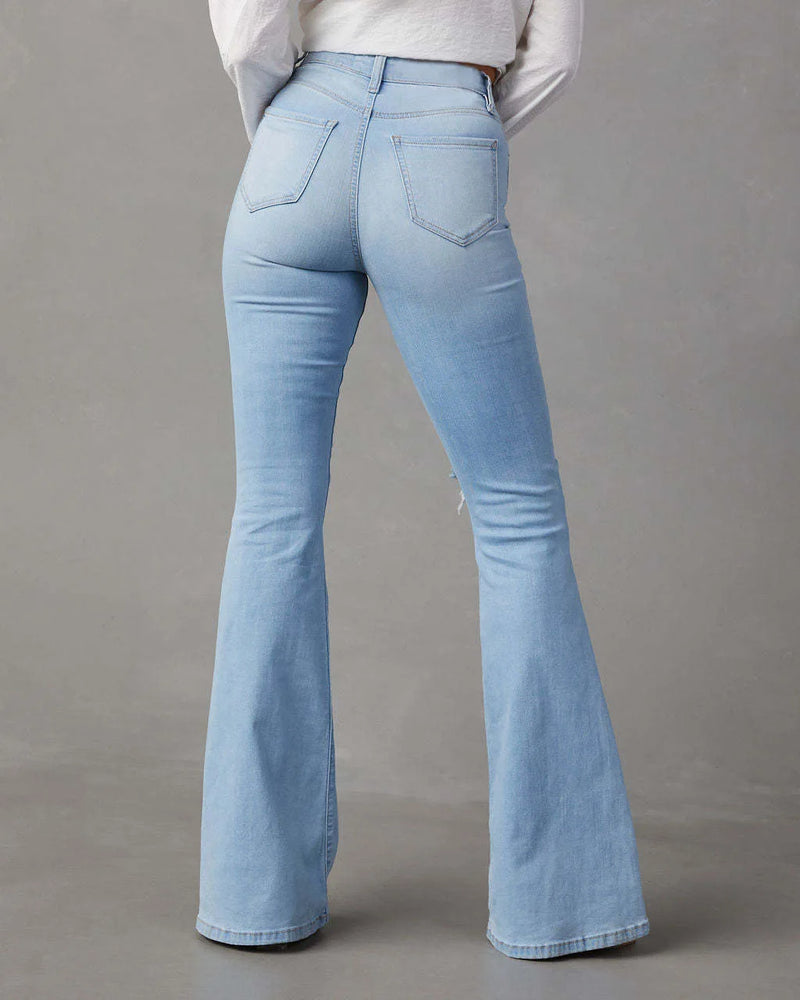 Calça Flare Kalenmos - Estilo e Conforto para o Inverno!