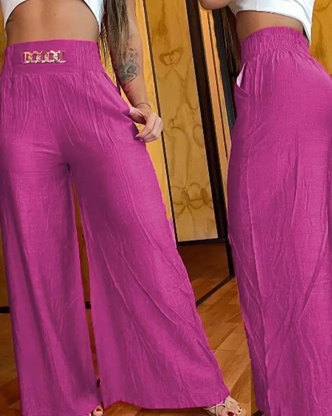 Calça Pantalona Elegância Total – Conforto e Estilo em Um Só Look!