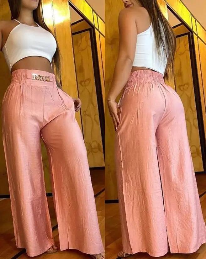 Calça Pantalona Elegância Total – Conforto e Estilo em Um Só Look!