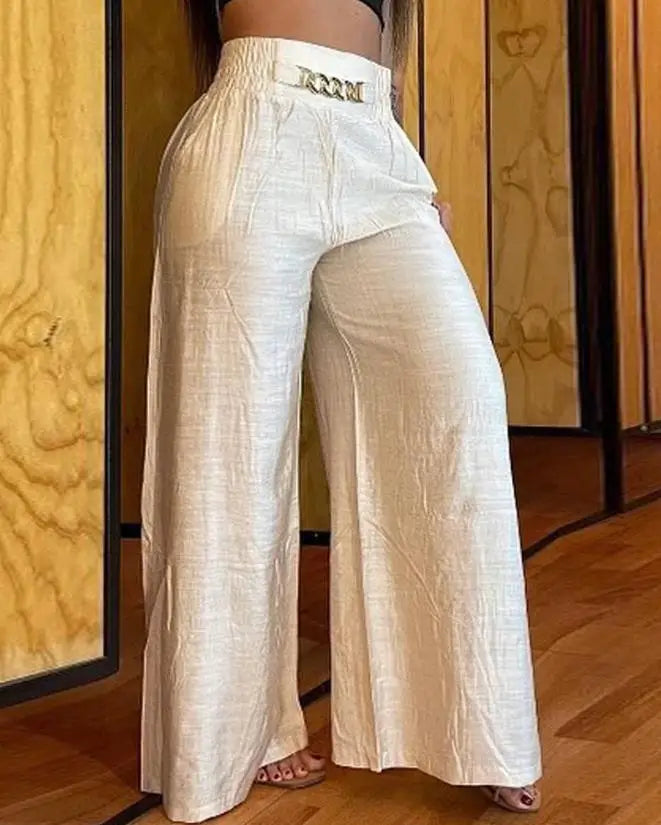 Calça Pantalona Elegância Total – Conforto e Estilo em Um Só Look!